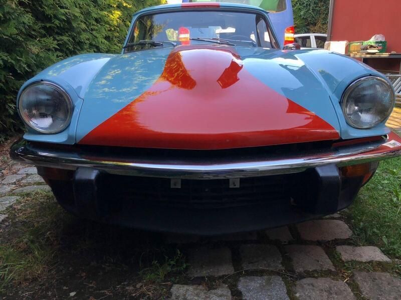 Blau Gebraucht 1971 Triumph GT6 Coupé | 16.300 € - Bild 1/4
