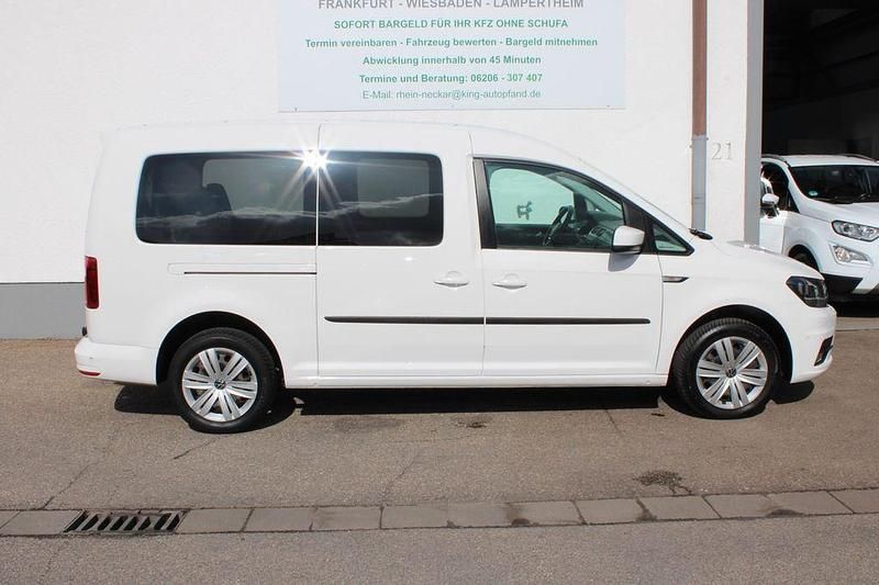 Gebraucht VW Caddy Maxi Trendline 150 PS (110 kW) 2020 Weiß Van / Kleinbus