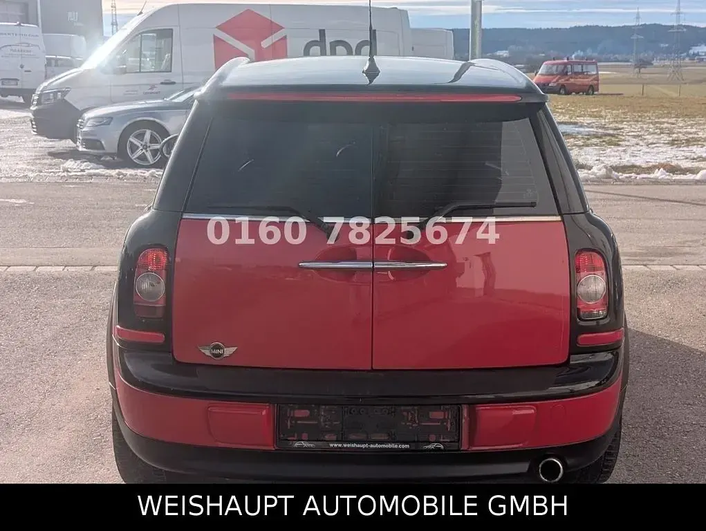 Gebraucht Mini Cooper D Clubman 109 PS (80 kW) 2009 Rot Kombi