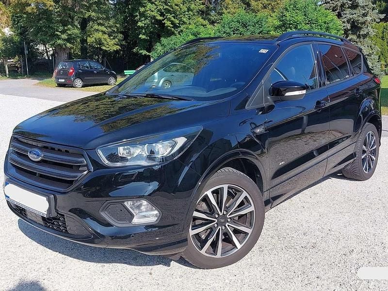 Schwarz Gebraucht 2018 Ford Kuga ST-Line SUV | 16.300 € (Fairer Preis) - Bild 1/4
