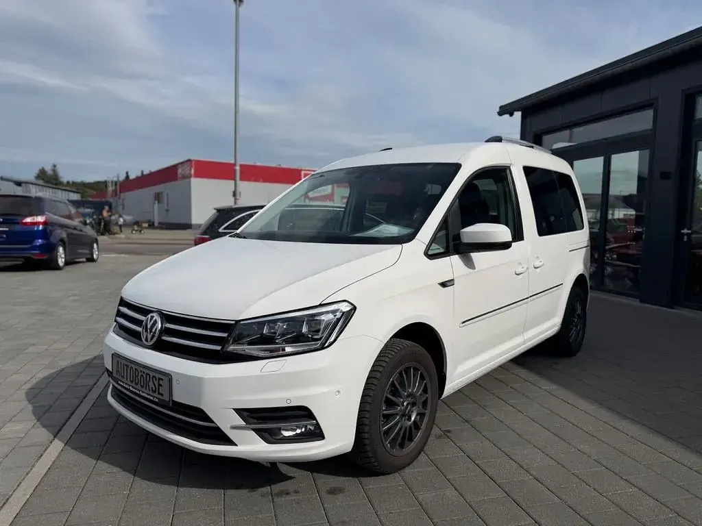 Gebraucht VW Caddy Highline 150 PS (110 kW) 2019 Candyweiss Van / Kleinbus