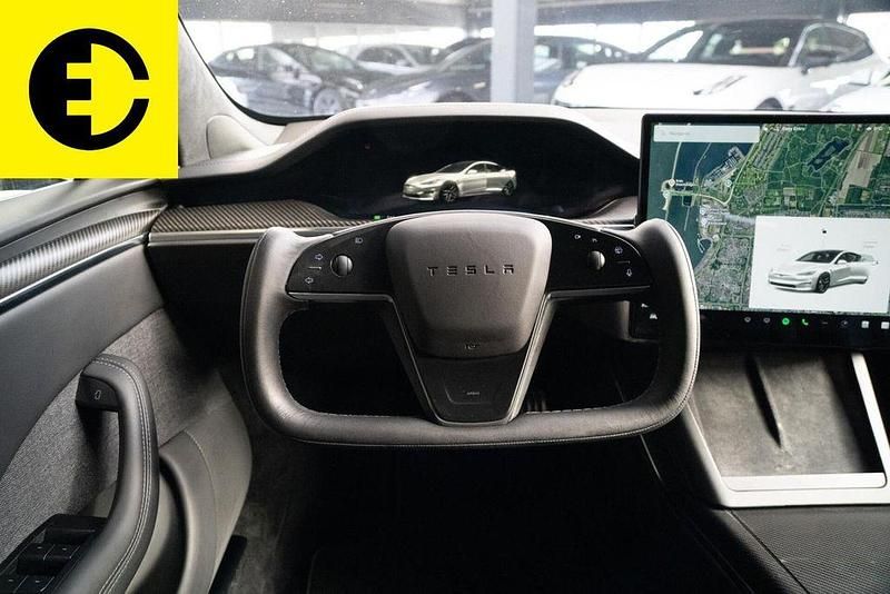 Gebraucht Tesla Model S Plaid+ 759 kW (1033 PS) 2022 Weiß Kleinwagen