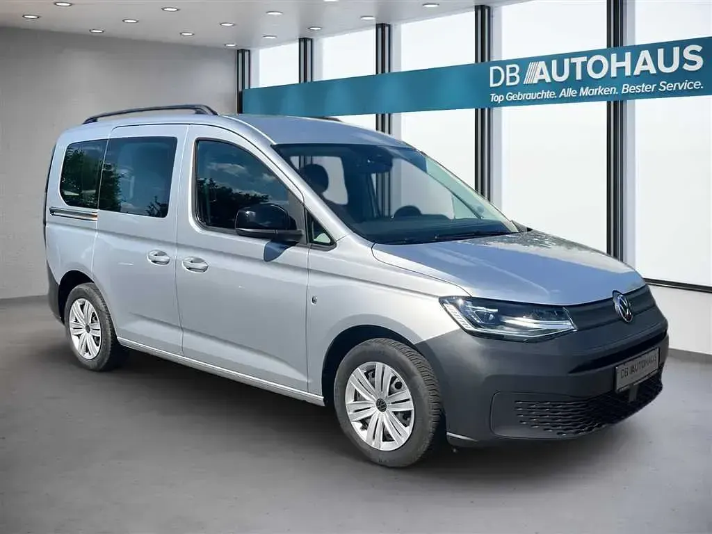 Gebraucht VW Caddy 122 PS (89 kW) 2022 Silber Van / Kleinbus