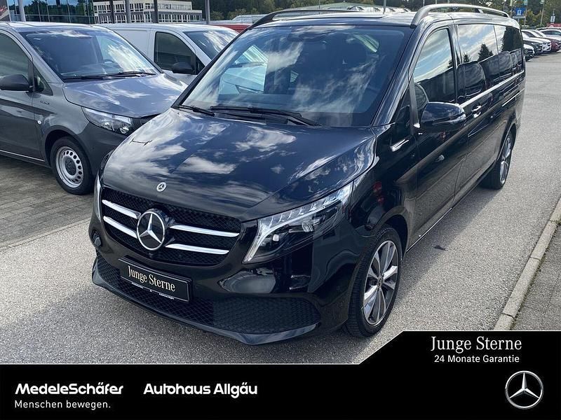 Schwarz Gebraucht 2023 Mercedes V300 Avantgarde Van / Kleinbus | 56.850 € (Guter Preis) - Bild 1/4