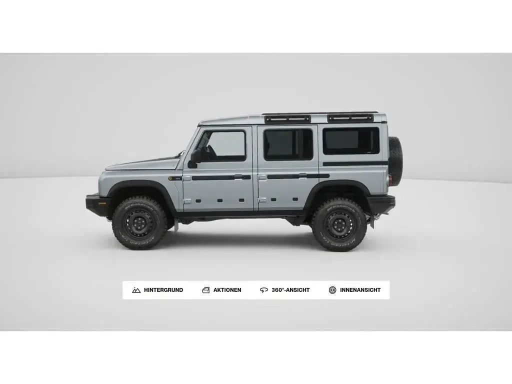 Neu Ineos Grenadier 249 PS (183 kW) 2025 Silber Kombi