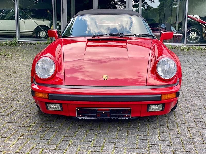 Gebraucht Porsche 911 231 PS (169 kW) 1989 Rot Cabrio