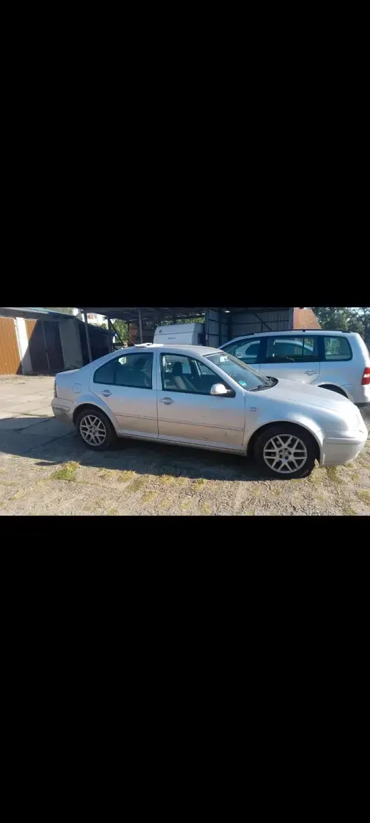 Gebraucht VW Bora 2001 Silber Limousine
