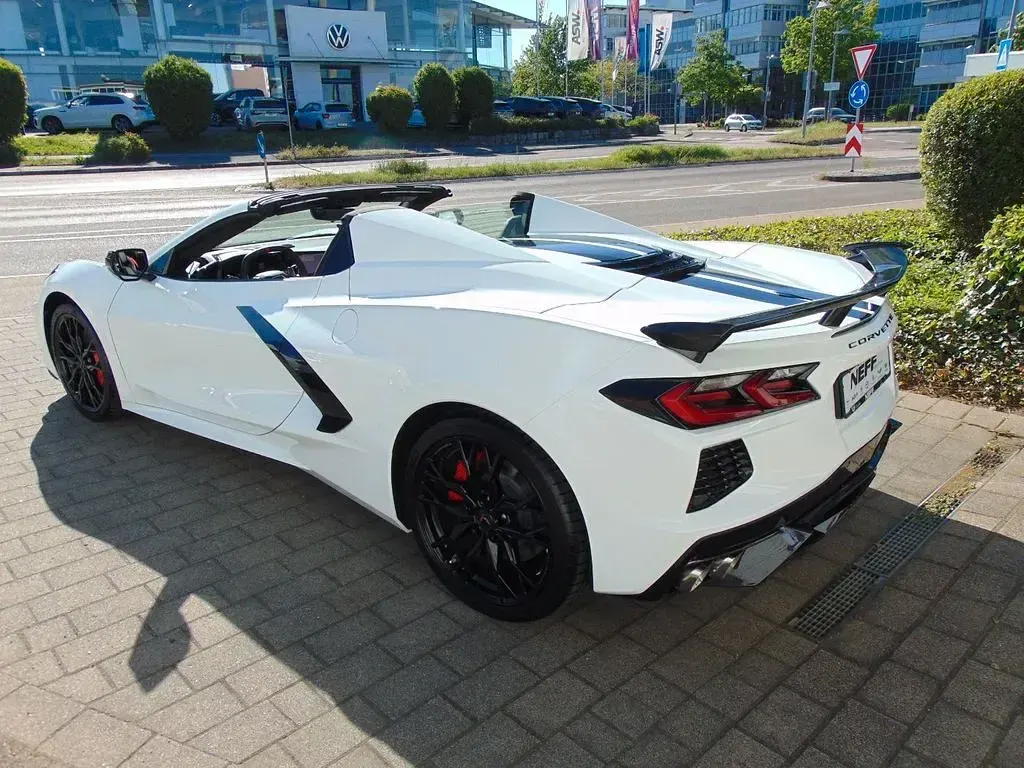 Nowe Corvette C8 481 KM (353 kW) 2026 Biały Kabriolet