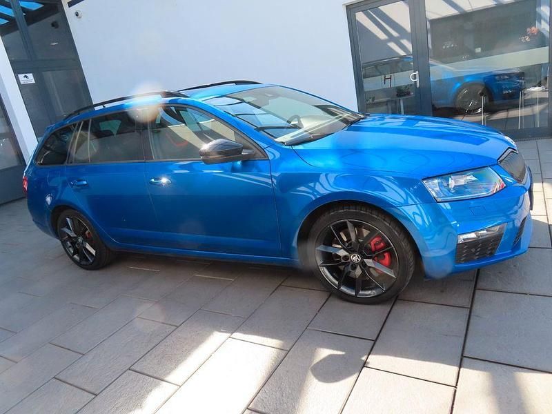 Gebraucht Skoda Octavia RS 220 PS (161 kW) 2016 Blau Kleinwagen