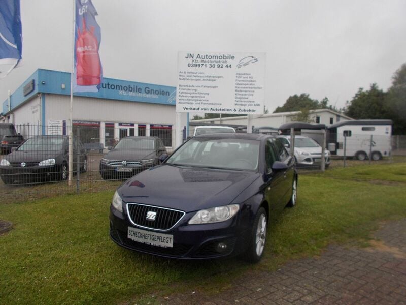 Blau Gebraucht 2010 Seat Exeo Style Limousine | 7.450 € (Etwas zu teuer) - Bild 1/4