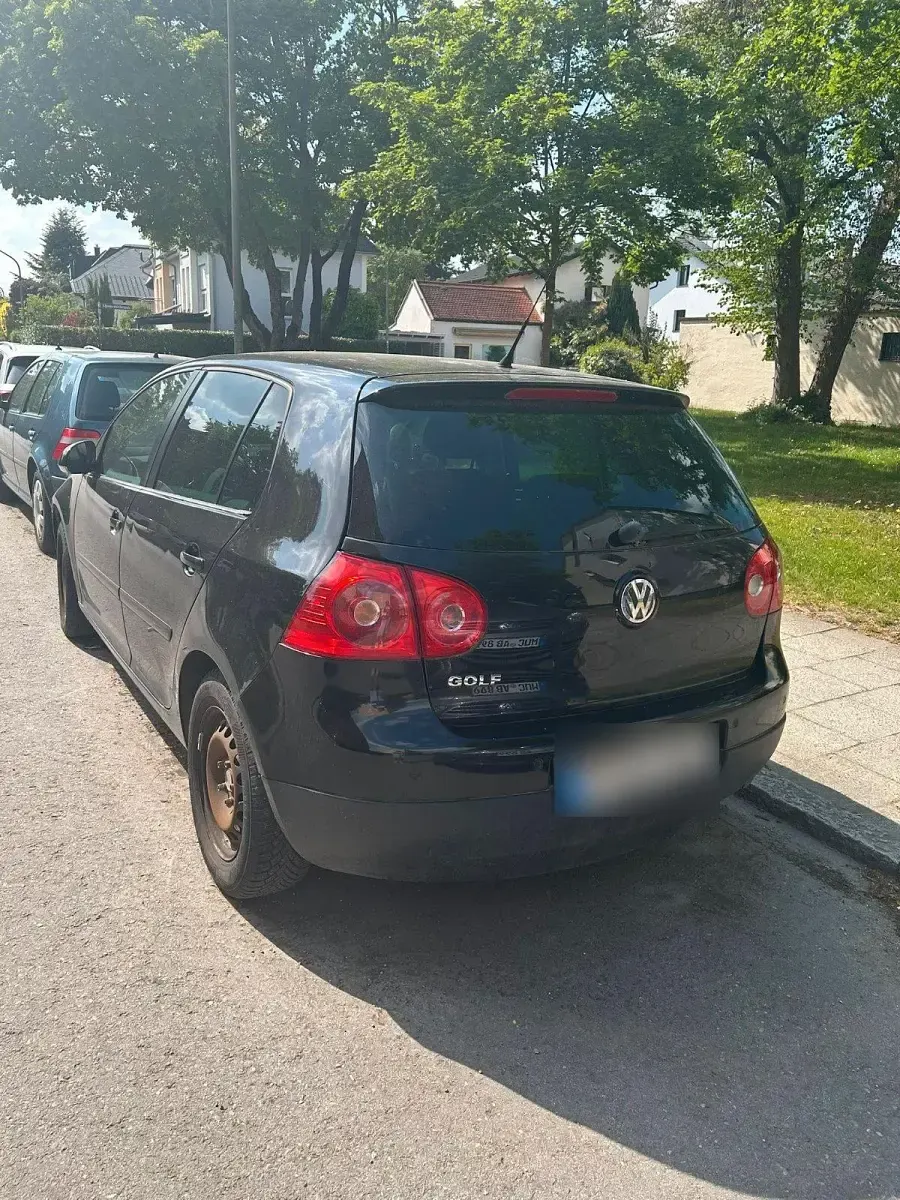 Gebraucht VW Golf V 2008 Schwarz Limousine