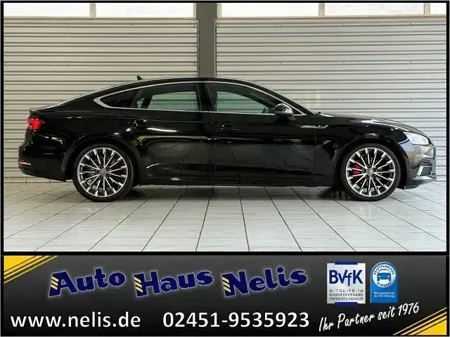 Gebraucht Audi A5 Sportback S-Line 218 PS (160 kW) 2017 Schwarz Kleinwagen