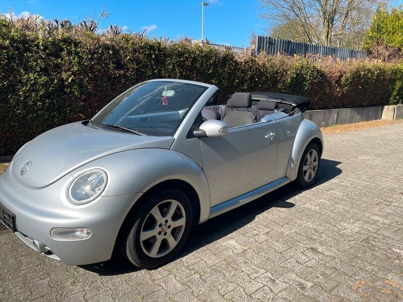 Silber Gebraucht 2005 VW Beetle Highline Cabrio | 3.495 € (Fairer Preis) - Bild 1/4