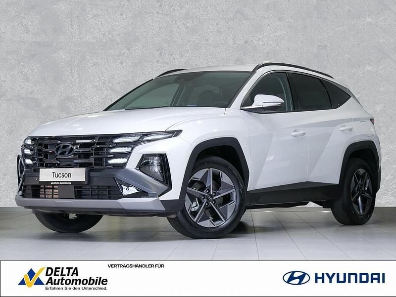 Atlas white Neu 2025 Hyundai Tucson Trend SUV | 37.990 € (Superpreis) - Bild 1/4
