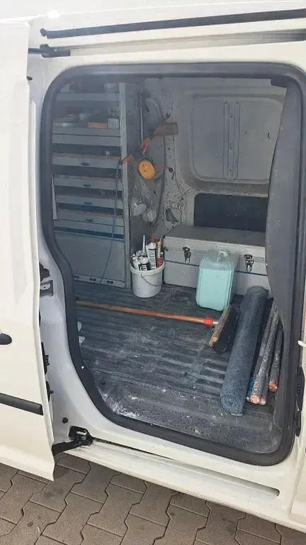 Gebraucht VW Caddy 102 PS (75 kW) 2012 Weiß Van / Kleinbus