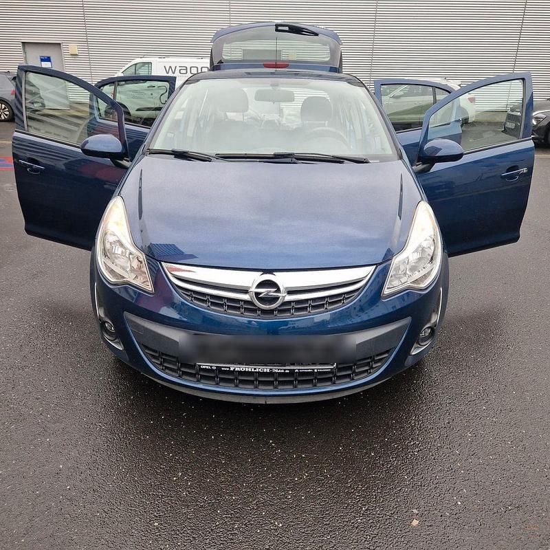 Blau Gebraucht 2012 Opel Corsa Kleinwagen | 4.100 € (Fairer Preis) - Bild 1/4