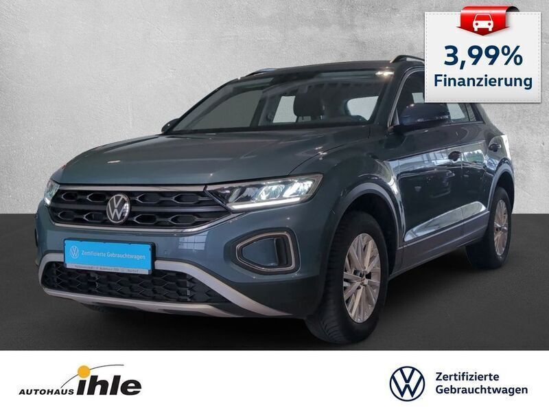 Blau Gebraucht 2024 VW T-Roc Life SUV | 25.690 € (Etwas zu teuer) - Bild 1/4
