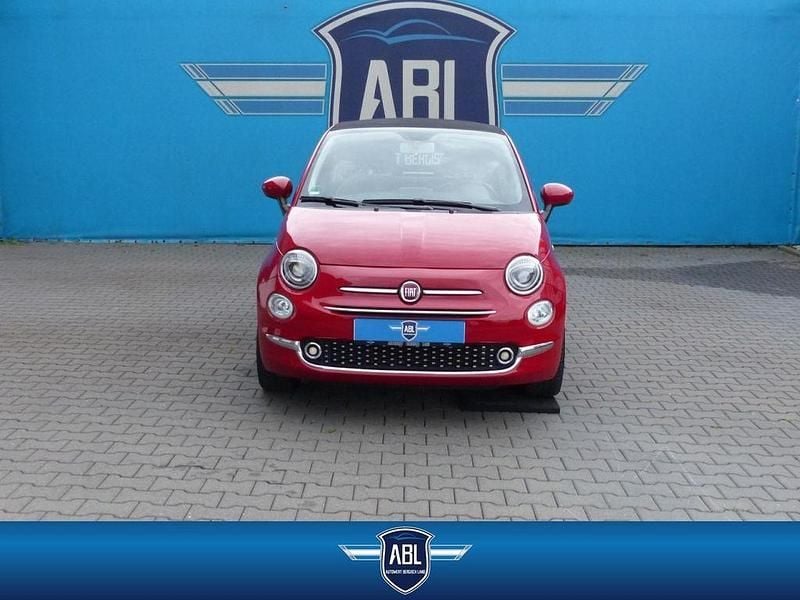 Rot Gebraucht 2015 Fiat 500 Lounge Cabrio | 9.890 € (Fairer Preis) - Bild 1/4