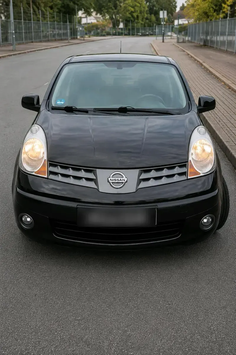 Gebraucht Nissan Note Acenta 88 PS (64 kW) 2007 Schwarz Kleinwagen