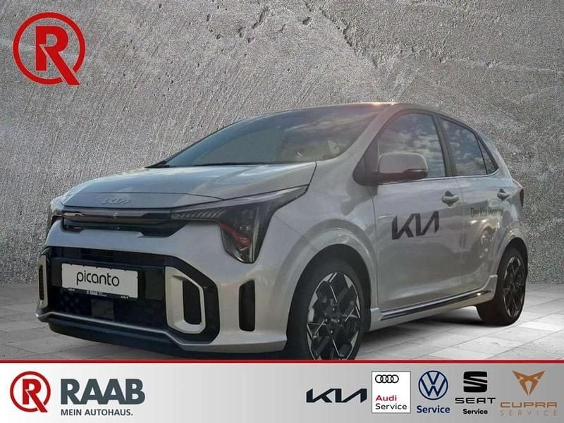 Kcs)sparkling silver (silber Gebraucht 2024 Kia Picanto GT-Line Kleinwagen | 17.495 € (Fairer Preis) - Bild 1/4