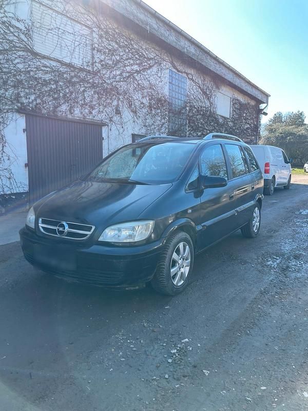 Gebraucht Opel Zafira 125 PS (91 kW) 2005 Schwarz Van / Kleinbus