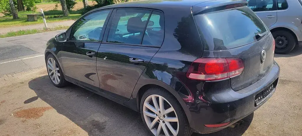 Gebraucht VW Golf VI 122 PS (89 kW) 2009 Schwarz Kleinwagen