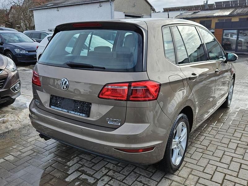 Gebraucht VW Golf Sportsvan Comfortline 150 PS (110 kW) 2014 Gold Van / Kleinbus
