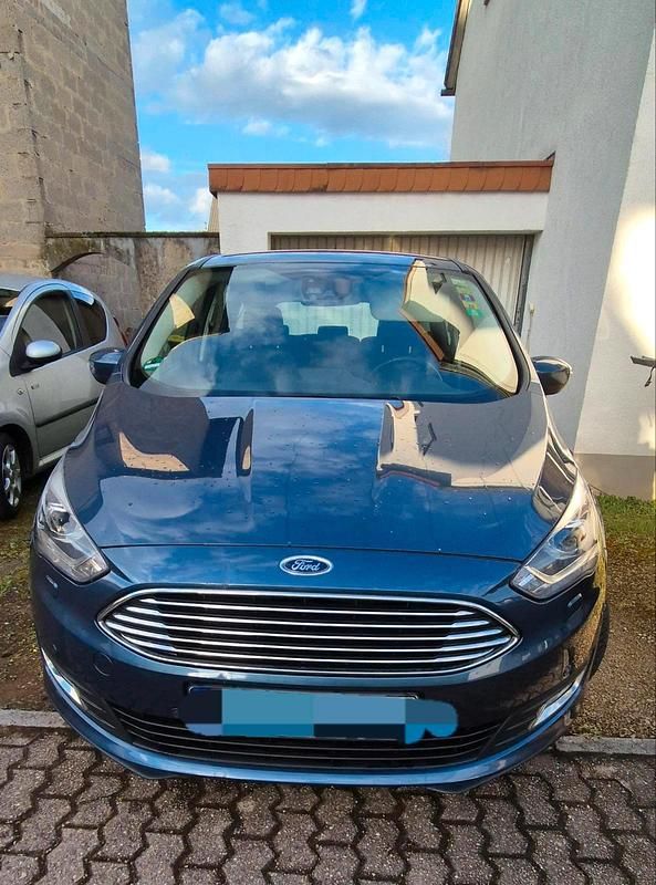 Gebraucht Ford C-MAX Titanium 100 PS (73 kW) 2018 Blau Van / Kleinbus