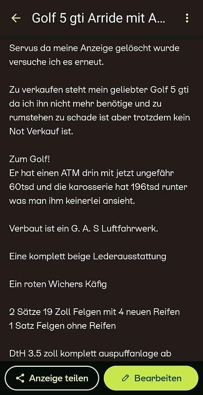 Gebraucht VW Golf V GTI 200 PS (147 kW) 2008 Rot Kleinwagen