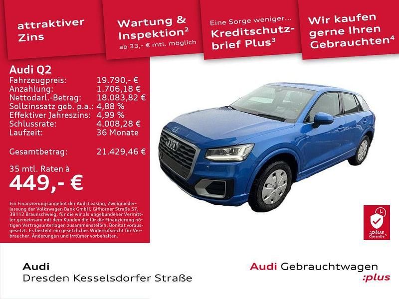 Gebraucht Audi Q2 Sport 150 PS (110 kW) 2017 Blau SUV
