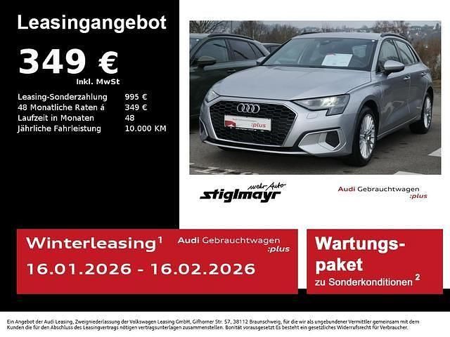 Florettsilber metallic Gebraucht 2024 Audi A3 Advanced Plus Limousine | 34.820 € (Etwas zu teuer) - Bild 1/4