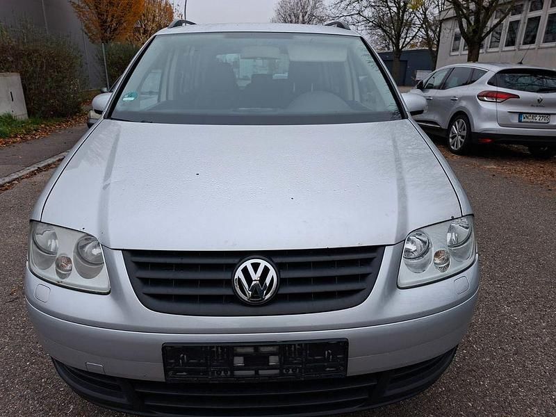 Gebraucht VW Touran Conceptline 102 PS (75 kW) 2005 Silber Van / Kleinbus