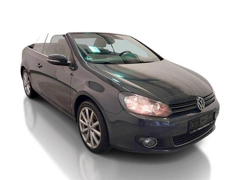 Grau Gebraucht 2015 VW Golf Cabriolet LOUNGE Cabrio | 11.900 € (Fairer Preis) - Bild 1/4