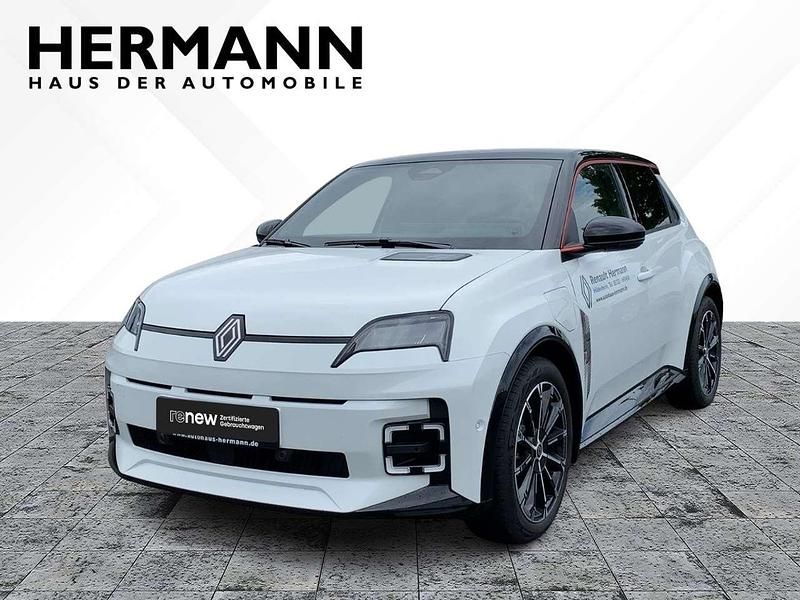 Qnc + black pearlschwarz (schwarz) Gebraucht 2025 Renault R5 Iconic Kleinwagen | 31.310 € (Fairer Preis) - Bild 1/4