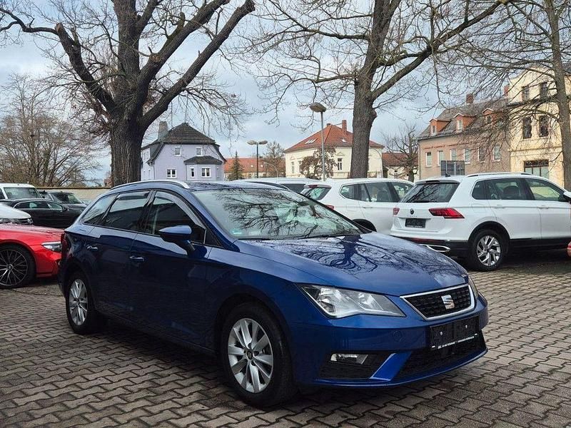 Gebraucht Seat Leon Style 110 PS (80 kW) 2018 Blau Kombi