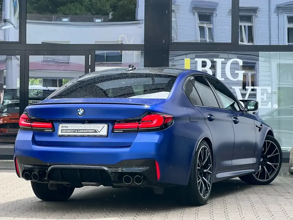 Gebraucht BMW M5 Performance 635 PS (467 kW) 2021 Frozen marina bay blue Limousine