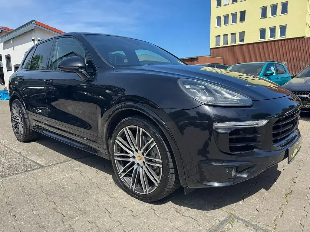 Usata Porsche Cayenne S Platinum Edition 385 CV (283 kW) 2017 Nero SUV