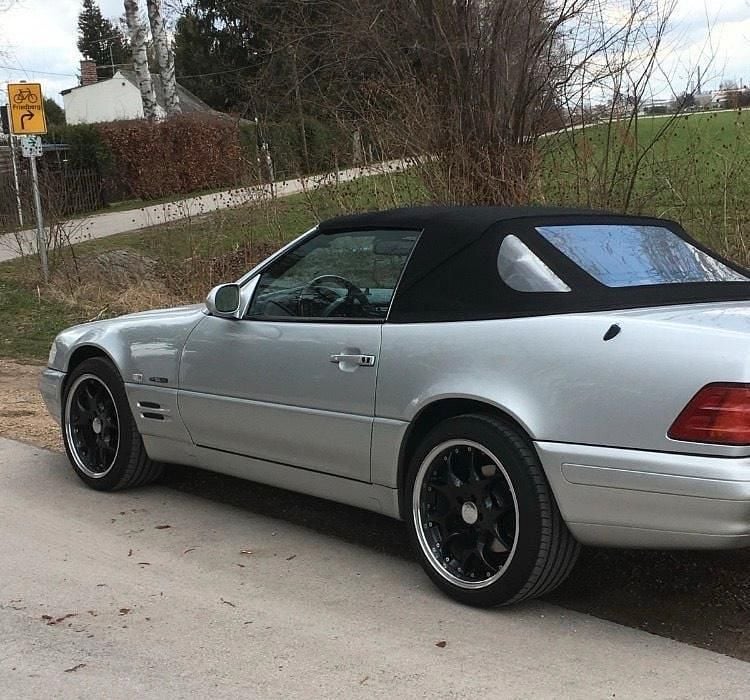 Gebraucht Mercedes SL320 224 PS (164 kW) 2000 Silber Cabrio