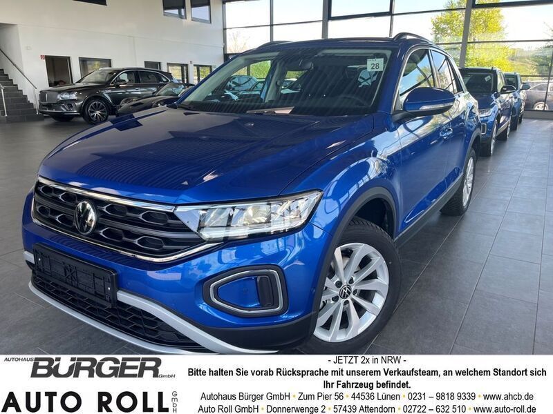 Blau Gebraucht 2025 VW T-Roc SUV | 29.370 € (Superpreis) - Bild 1/4