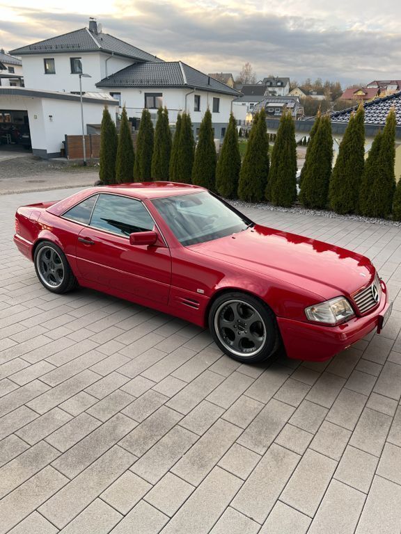 Gebraucht Mercedes SL320 231 PS (169 kW) 1997 Rot Cabrio