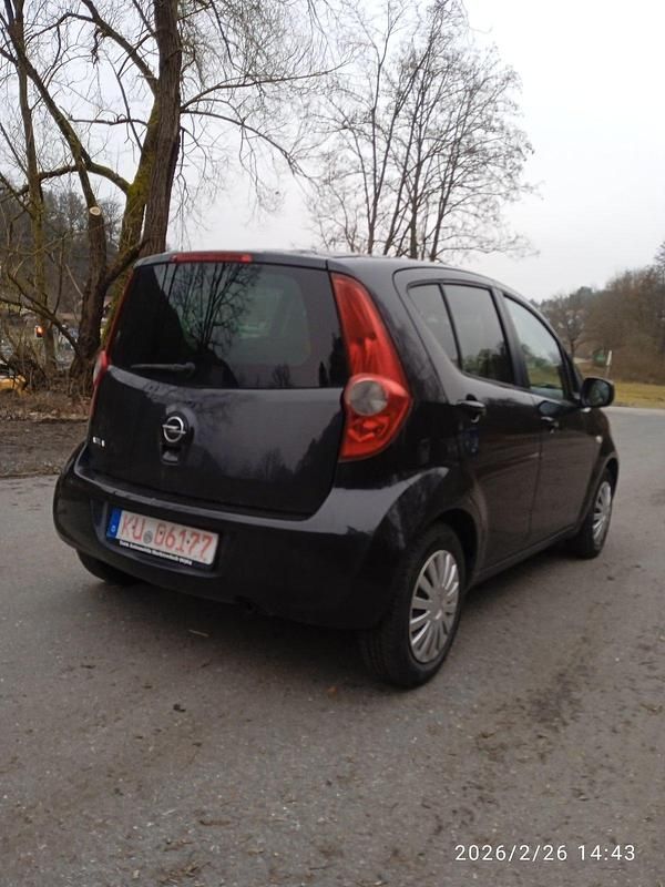 Gebraucht Opel Agila 65 PS (47 kW) 2008 Schwarz Kleinwagen