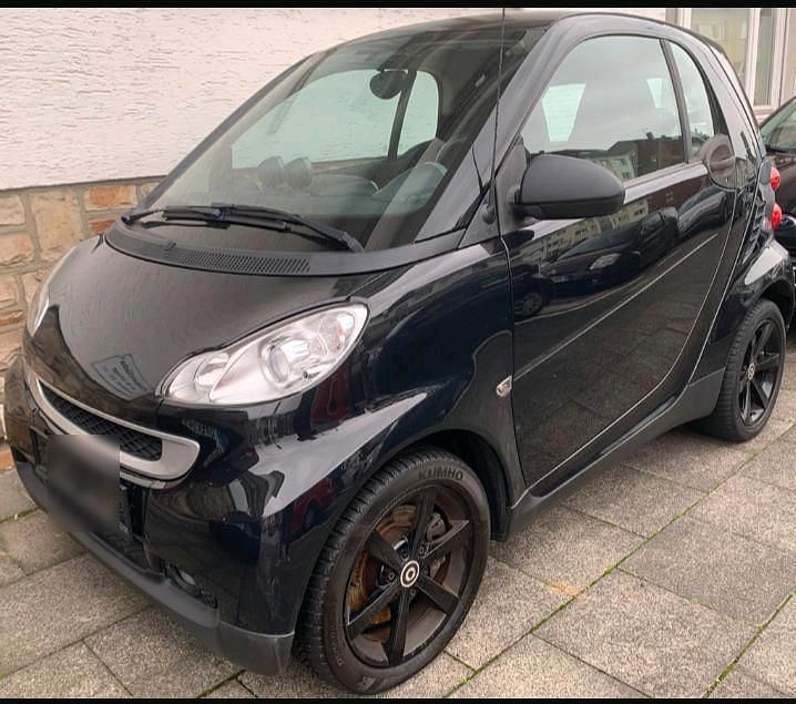 Schwarz Gebraucht 2009 Smart ForTwo Coupé Pulse Kleinwagen | 3.999 € (Guter Preis) - Bild 1/4