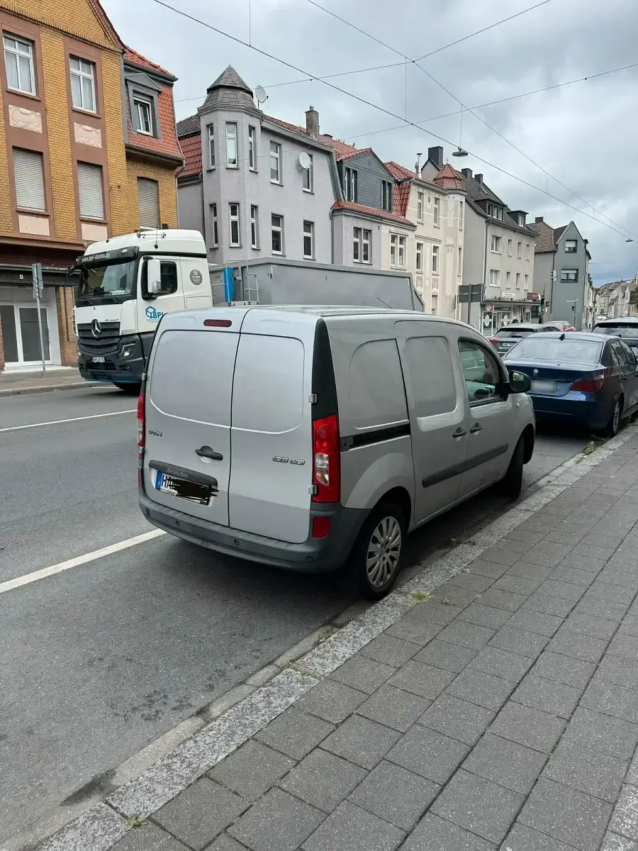 Gebraucht Mercedes Citan 109 90 PS (66 kW) 2015 Silber Van / Kleinbus