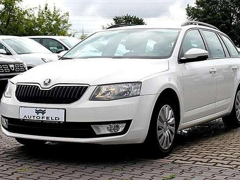 Weiss Gebraucht 2013 Skoda Octavia Limousine | 10.950 € (Fairer Preis) - Bild 1/4