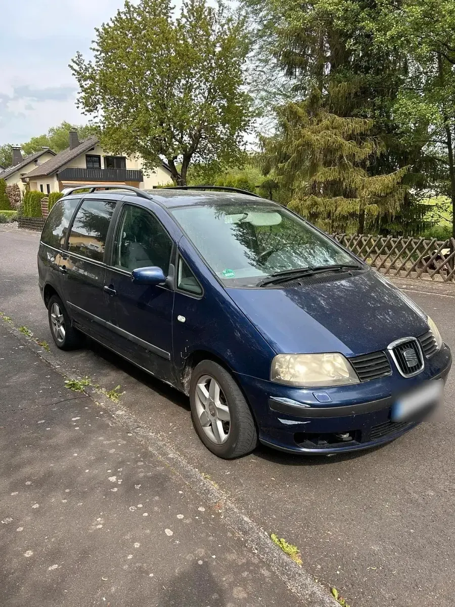 Gebraucht Seat Alhambra 115 PS (84 kW) 2003 Blau Van / Kleinbus