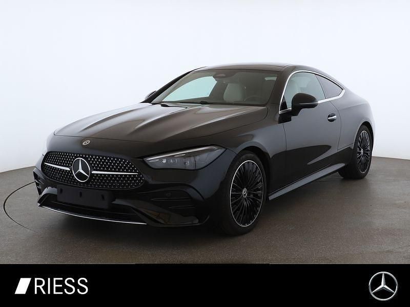 Metalliclack obsidianschwarz Gebraucht 2024 Mercedes CLE300 AMG Coupé | 55.900 € (Fairer Preis) - Bild 1/4