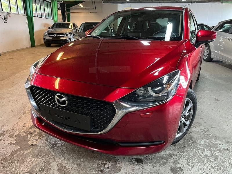 Rot Gebraucht 2020 Mazda 2 Prime-Line Limousine | 9.395 € - Bild 1/4
