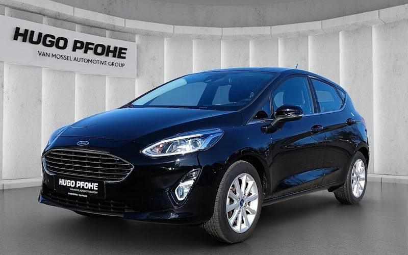 Gebraucht Ford Fiesta Titanium S 100 PS (73 kW) 2021 Obsidian schwarz metallic Kleinwagen