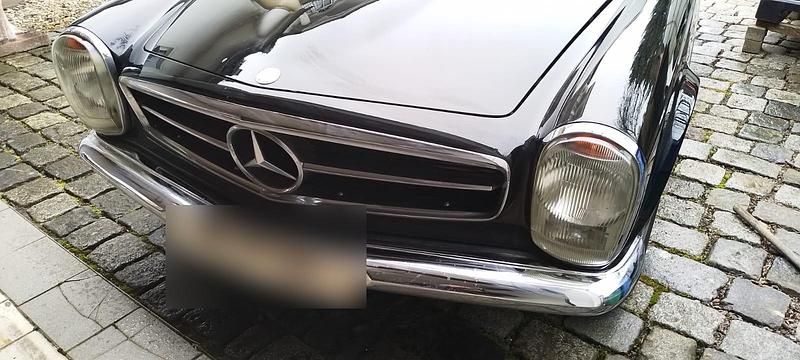 Gebraucht Mercedes SL280 170 PS (125 kW) 1968 Schwarz Cabrio
