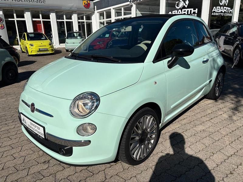 Grün Gebraucht 2014 Fiat 500C S Cabrio | 8.990 € (Fairer Preis) - Bild 1/4
